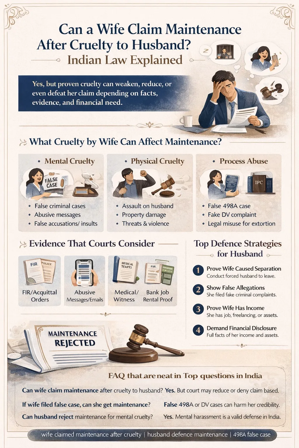 Maintenance Cruelty Defense